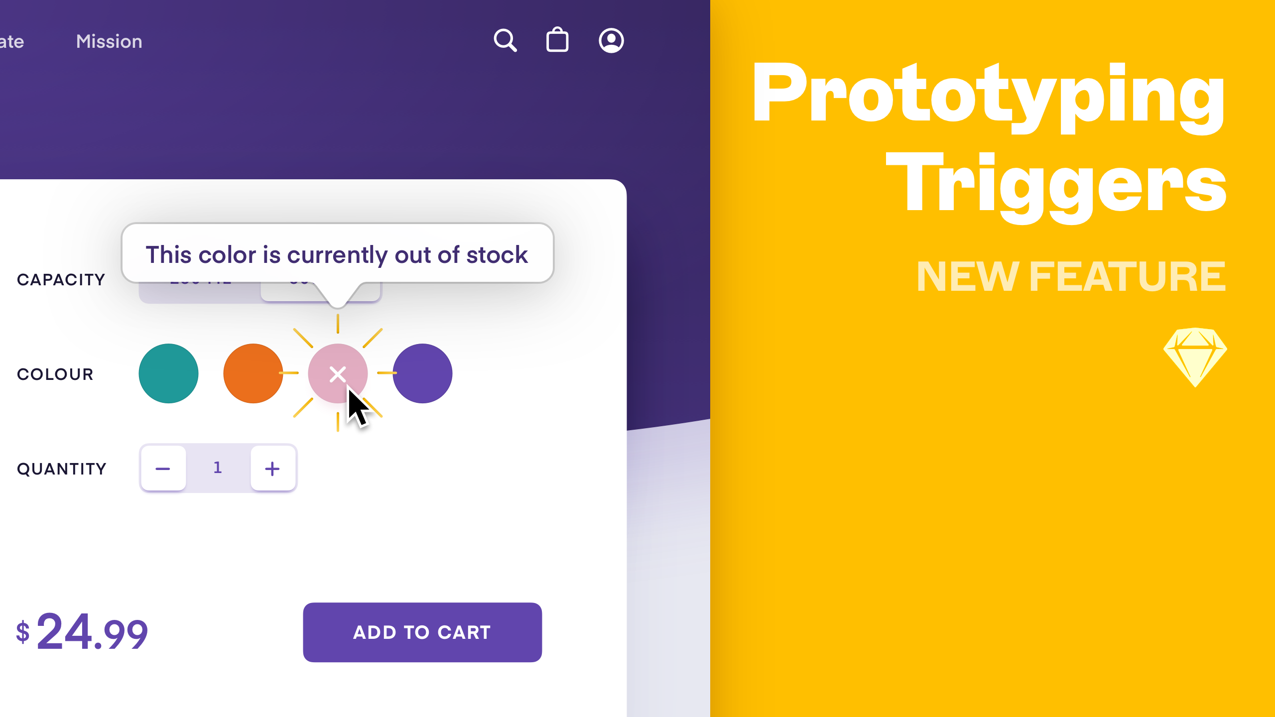 New Prototyping Triggers in Sketch